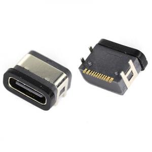 Conector impermeable SMT USB tipo C 16P IPX7 KLS1-PUB-021